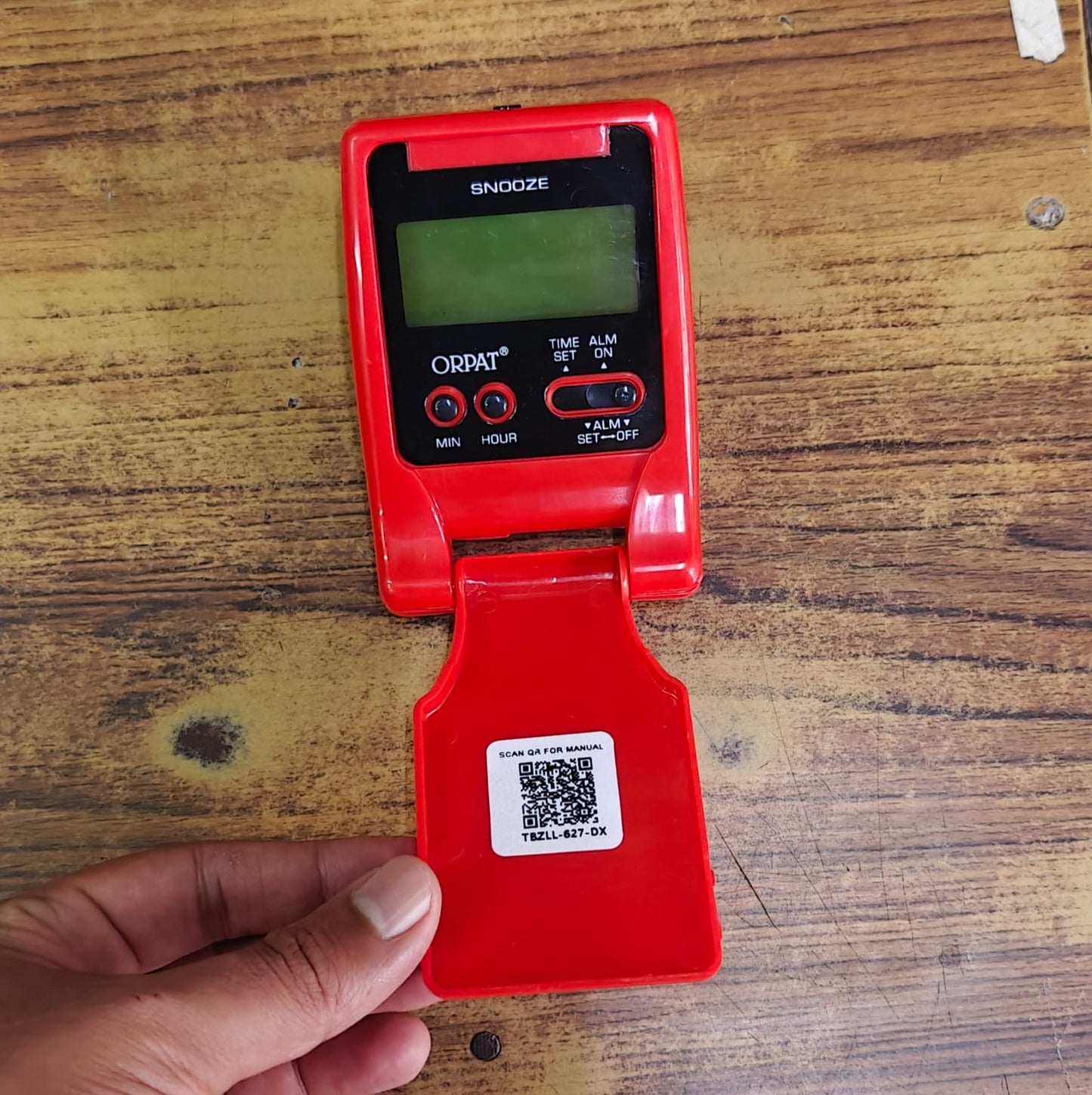 Portable Digital Clock for Scorers