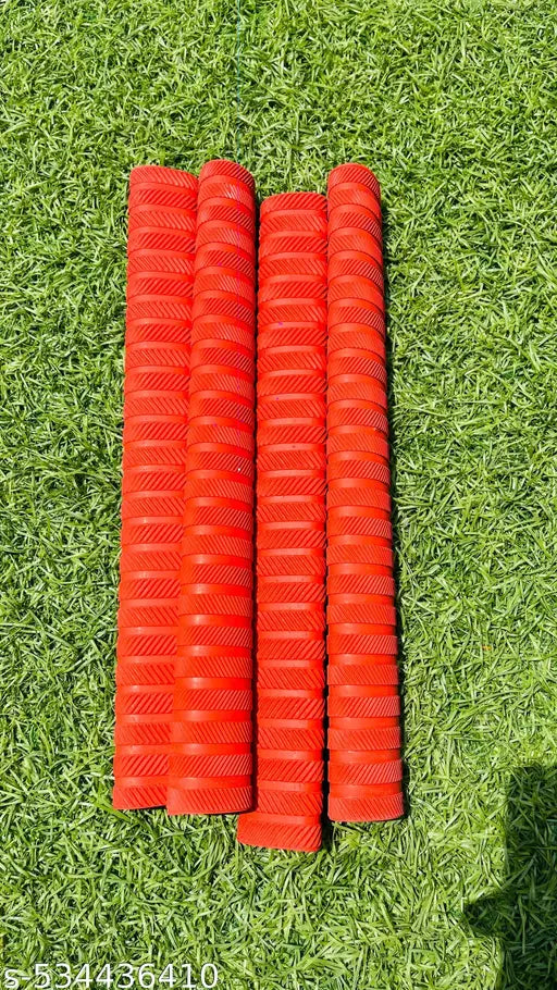 Chevron Cricket Bat Grip (Orange Color)