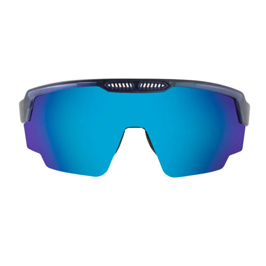 SASA Raptor Translucent Blue Frame Ice Blue Color Revo Lens Sports Sunglasses