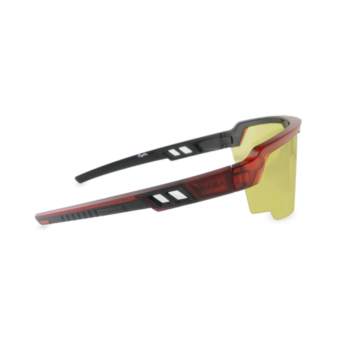SASA Raptor Matte Red/Black Frame Night Vision Sports Sunglasses