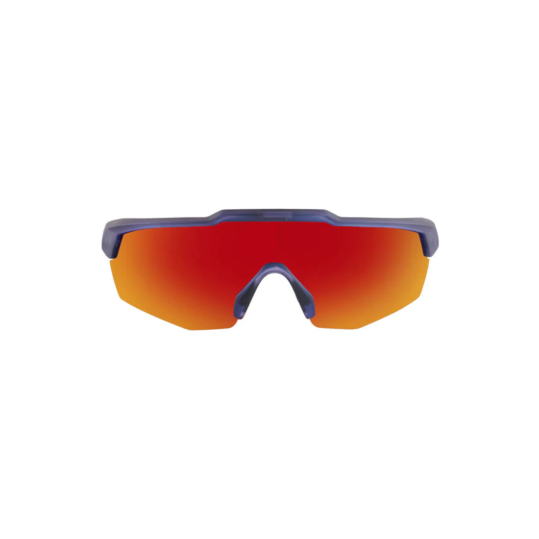 SASA Rebound Translucent Blue Frame Red Revo Lens Sports Sunglasses