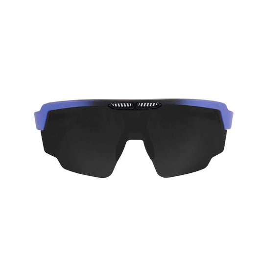 SASA Raptor Matte Blue/Black Frame Smoke Black Lens Sports Sunglasses