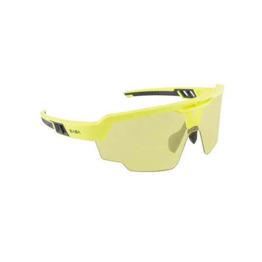 SASA Raptor Neon Yellow Frame Night Vision Lens Sports Sunglasses