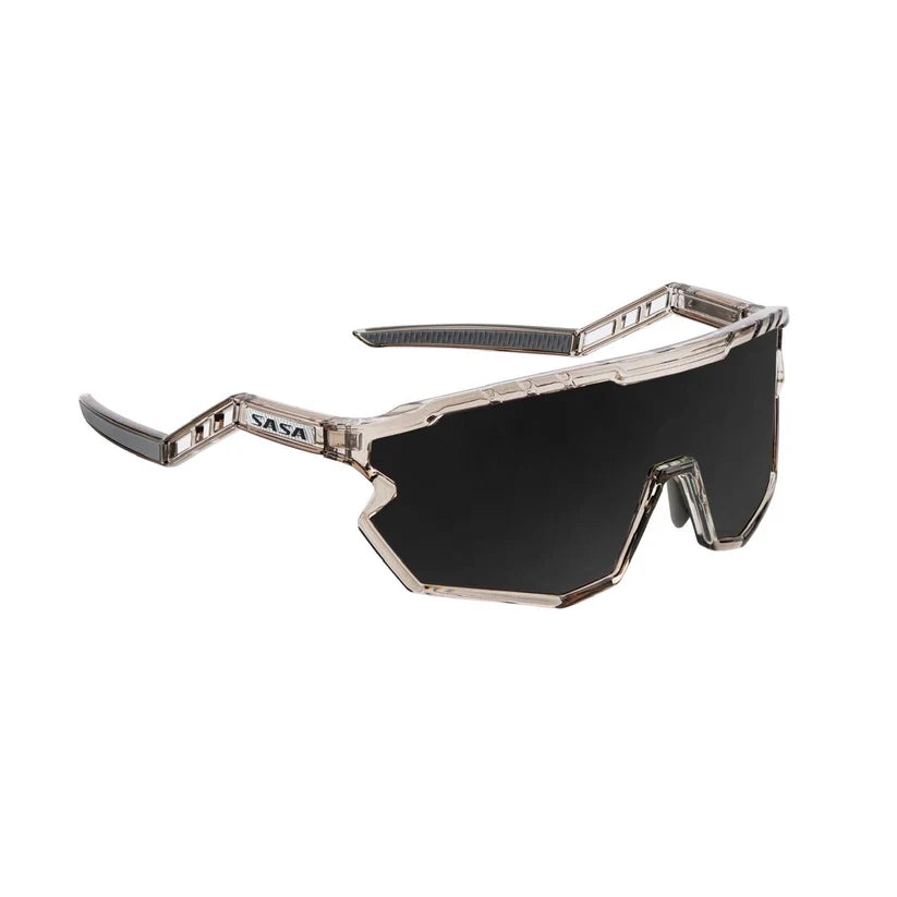 SASA Z-Series Prismatic Grey Frame with Smoke Black Lens Sports Sunglasses