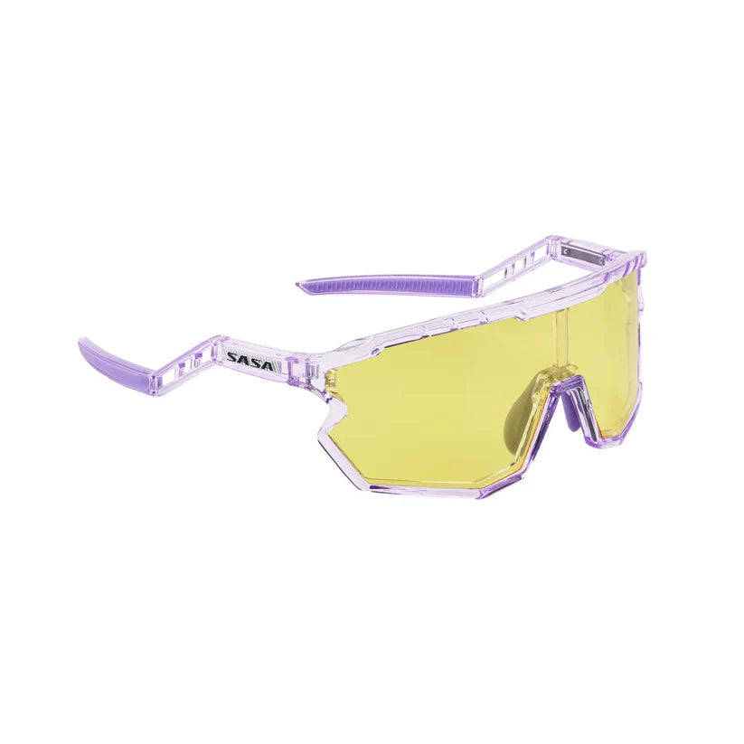 SASA Z-Series Prismatic Purple Frame with Night Vision Lens Sports Sunglasses