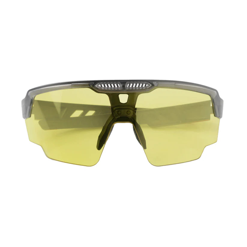 SASA Raptor Translucent Grey Frame Night Vision Lens Sports Sunglasses