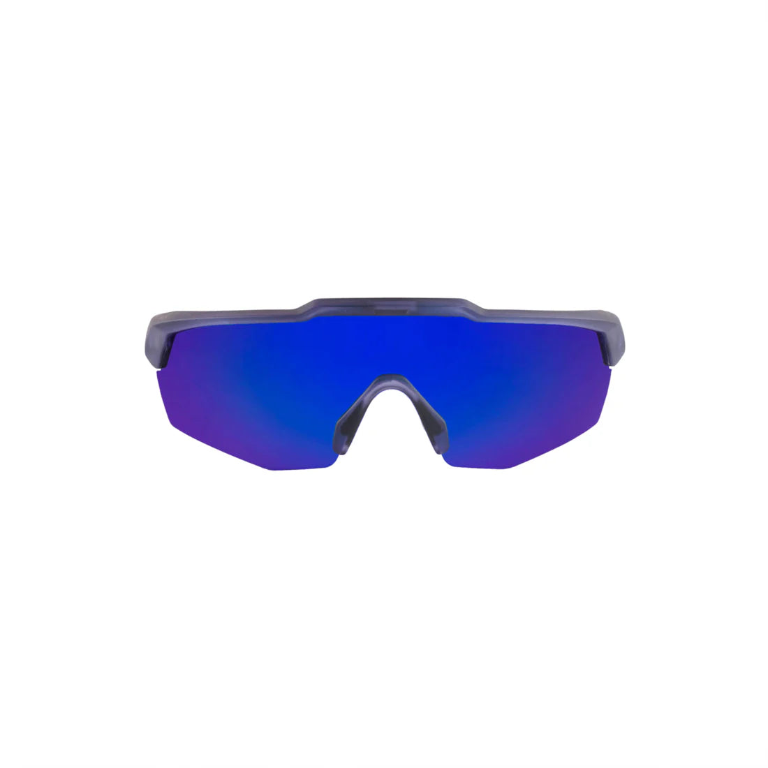 SASA Rebound Translucent Blue Frame Blue Revo Lens Sports Sunglasses