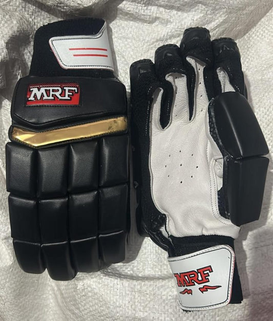 MRF Black Player Edition Batting Gloves