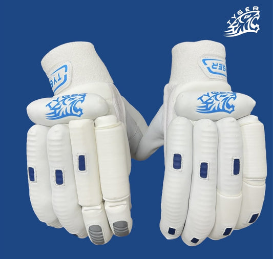 Tyger Azure Cricket Batting Gloves | Inhouse Top Quality