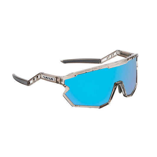 SASA Z Series Prismatic Grey Frame with Ice Blue Revo Lens Sports Sunglasses