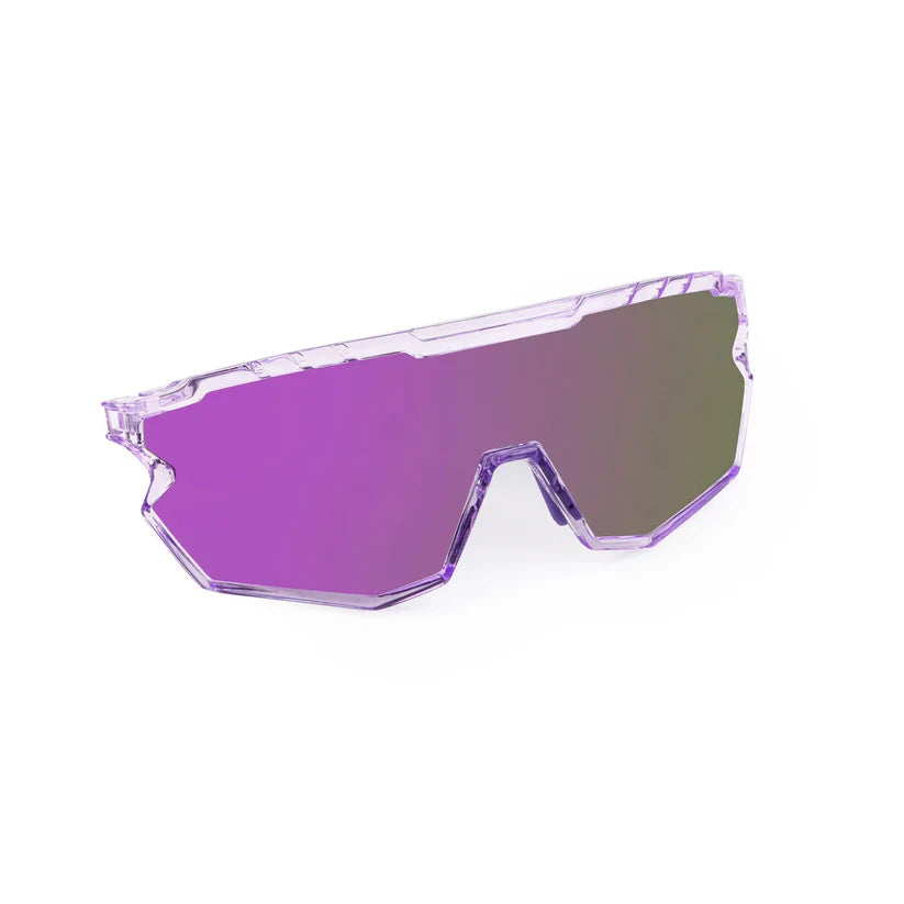 SASA Z Series Prismatic Purple Frame with Purple Revo Lens Sports Sunglasses