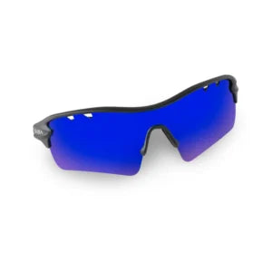 SASA Discovery Men’s Black Frame Blue Lens Sports Sunglasses