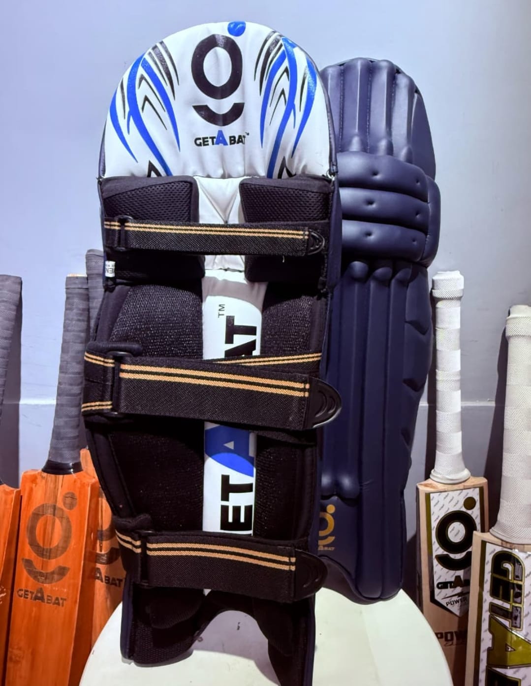 GAB Test Batting Pads (Blue Color)