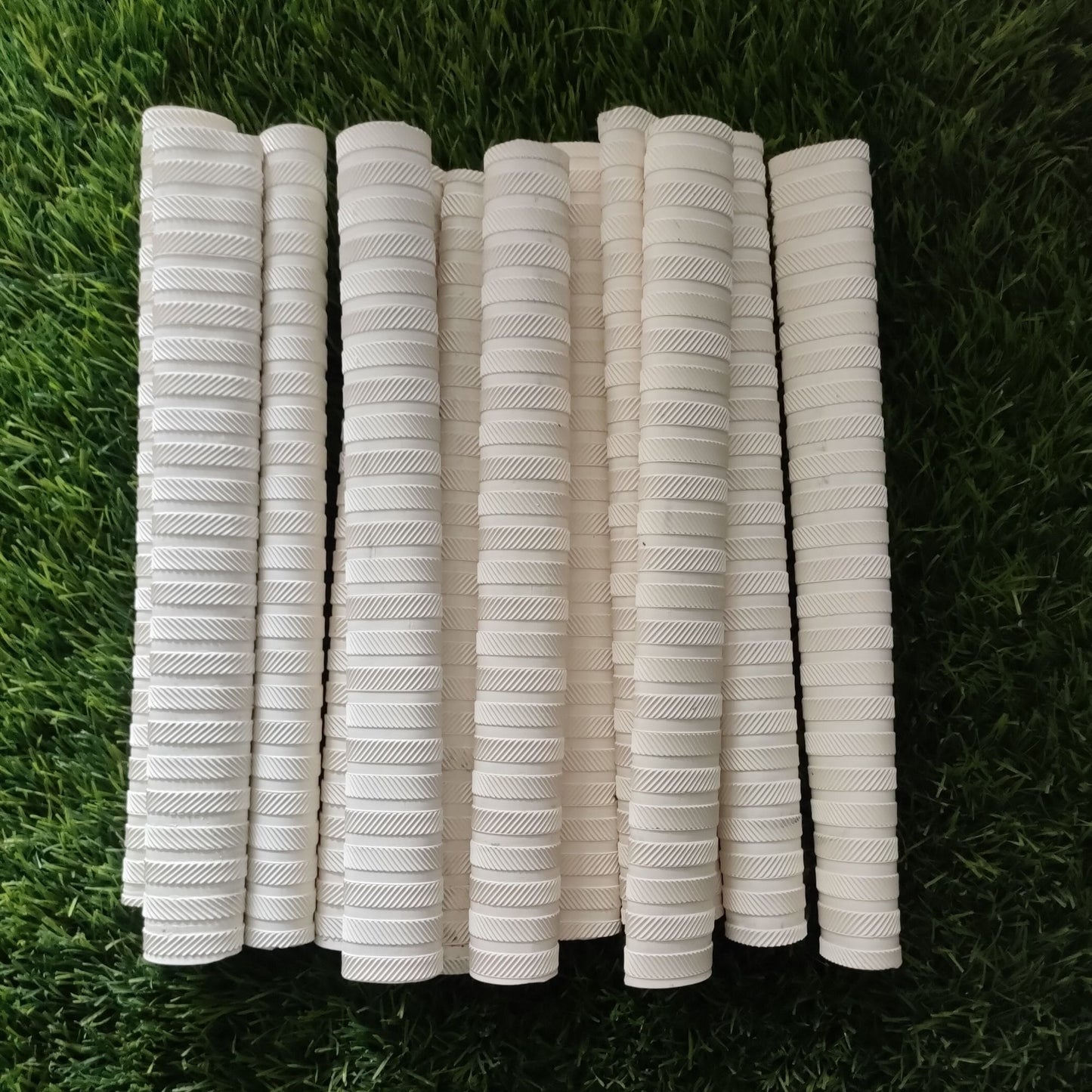 Chevron Cricket Bat Grip (White Color)