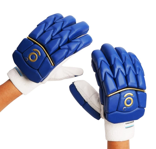 GAB Dominance Cricket Batting Gloves (Blue)
