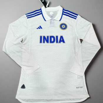 India White Test Match Cricket Jersey