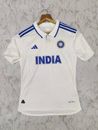 India White Test Match Cricket Jersey