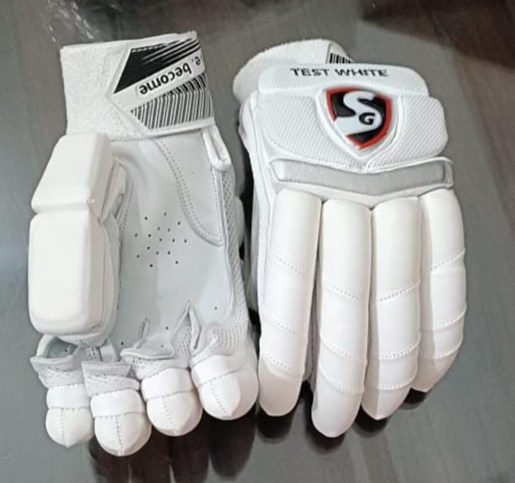 SG Test Whites Cricket Batting Gloves