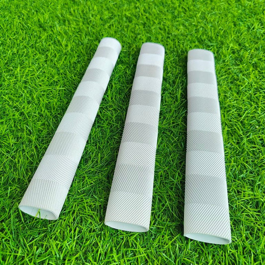 Chevron Zig Zag Cricket Bat Grip (White)